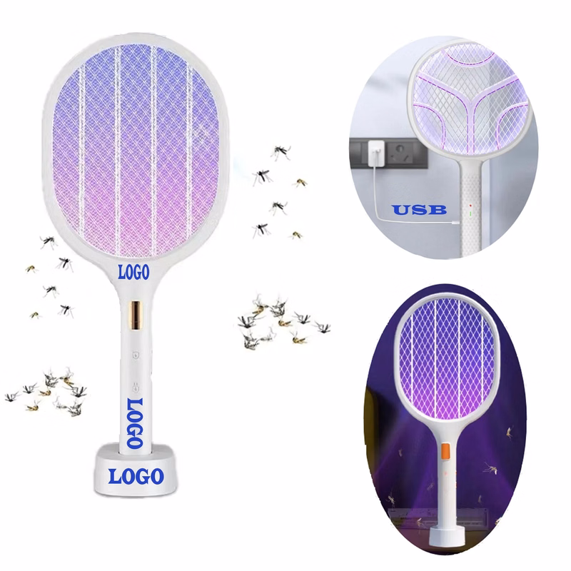 Rechargeable Mosquito Killer Lamp Electric Fly Swatter