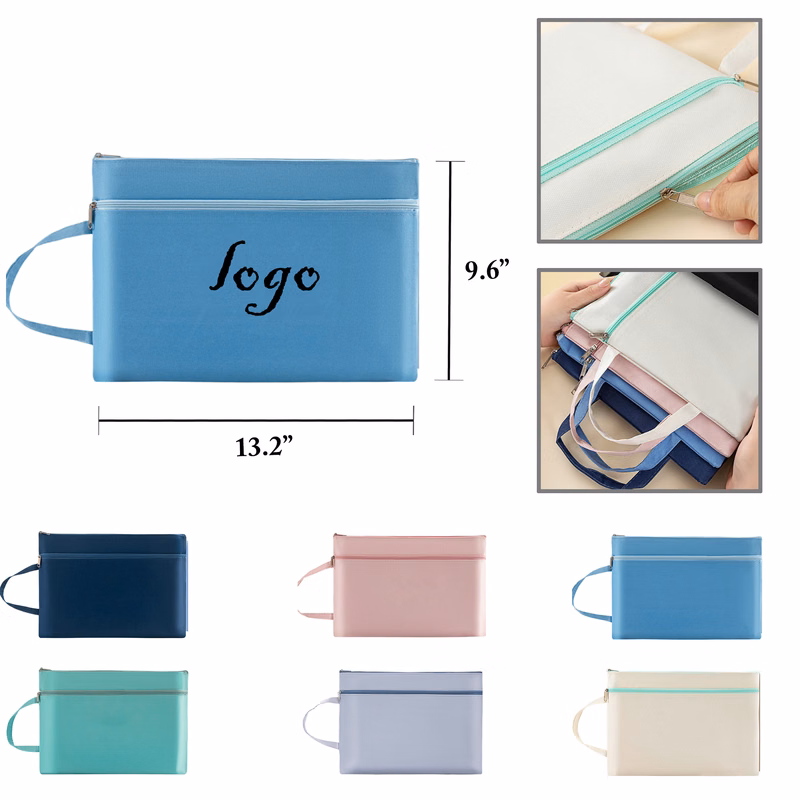 MOQ50 Waterproof Document Bag With Handle