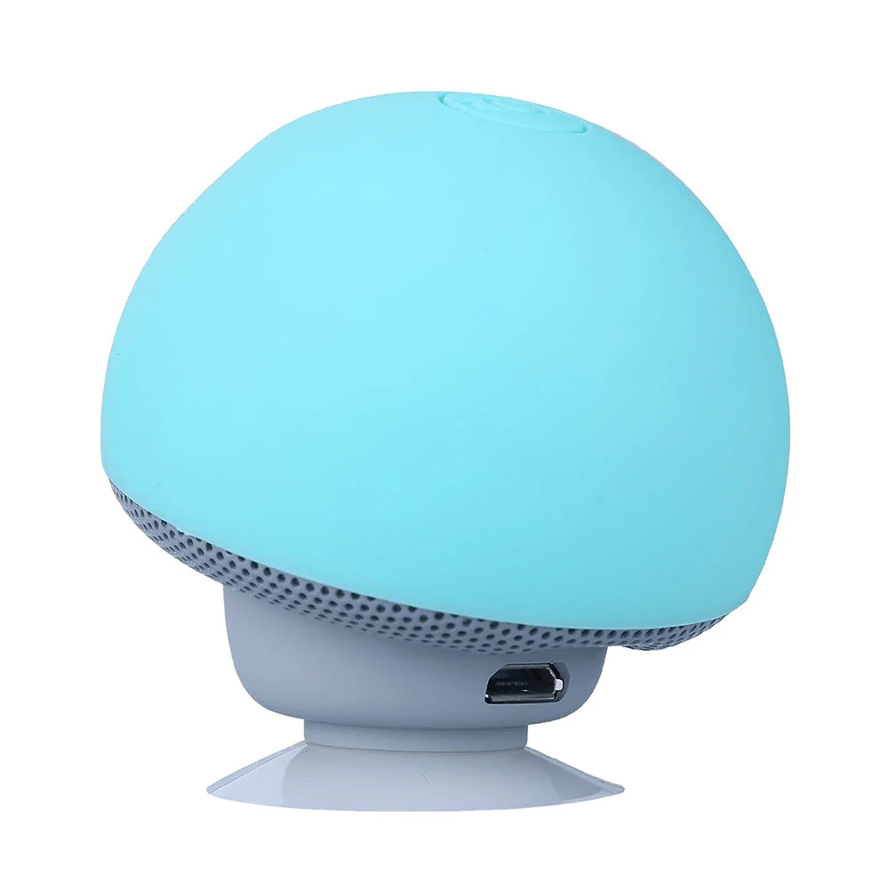 Mushroom Shape Bluetooth Speaker With Suction 1