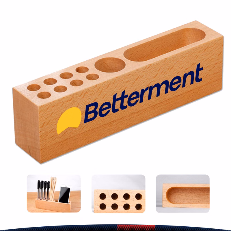 Office Wood Pen Holders