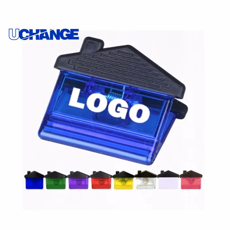 House-Shaped Clip Decorative Utility Fastener