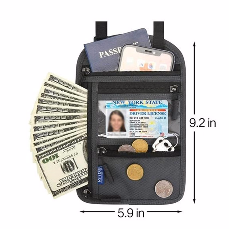 Lightweight Passport Bag