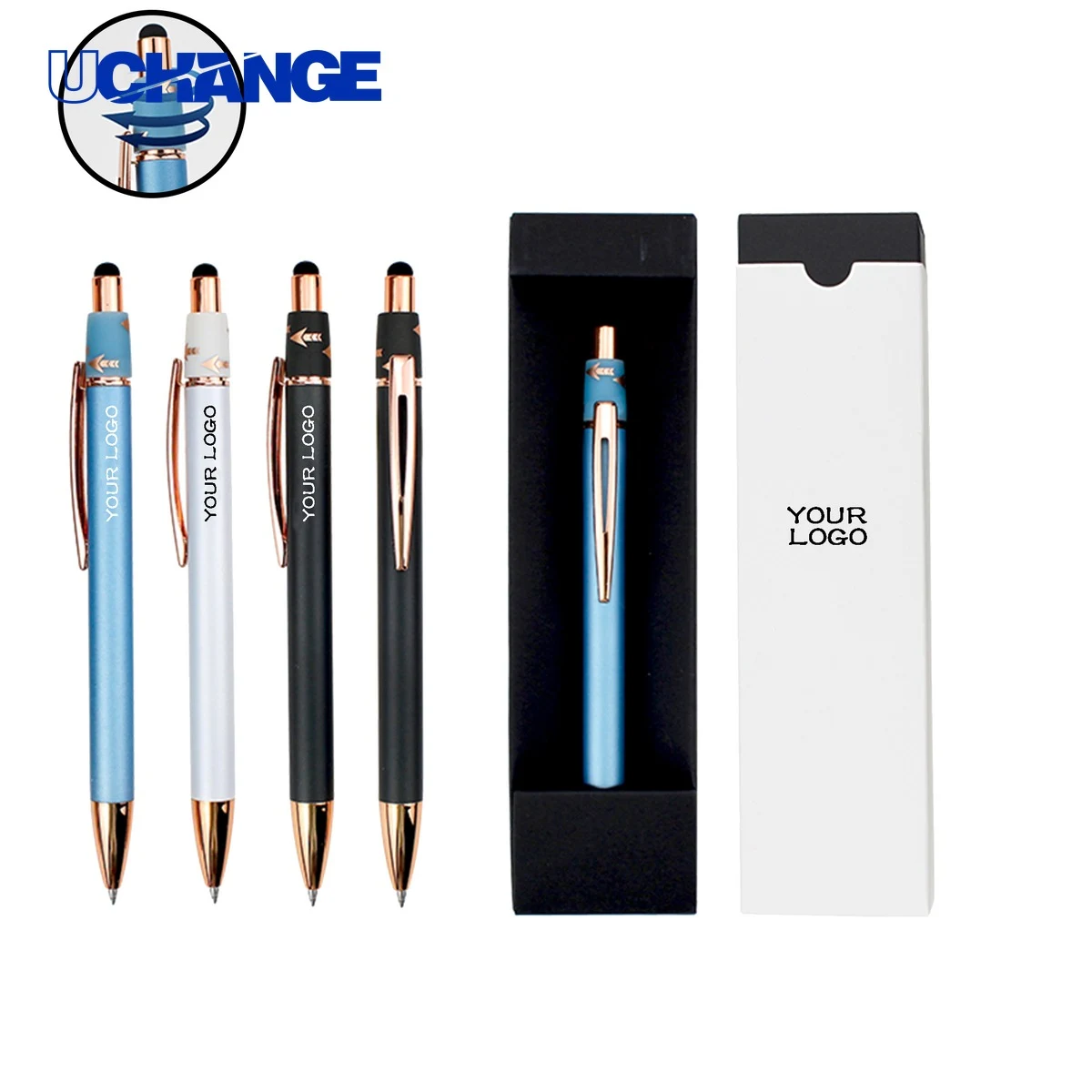 Multi Function Metal Ballpoint Pen Tool, custom pen with logo imprint 1