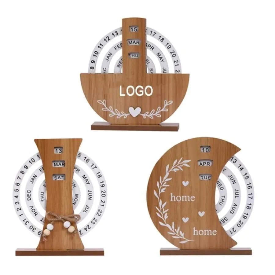 Wooden Perpetual Calendar 1
