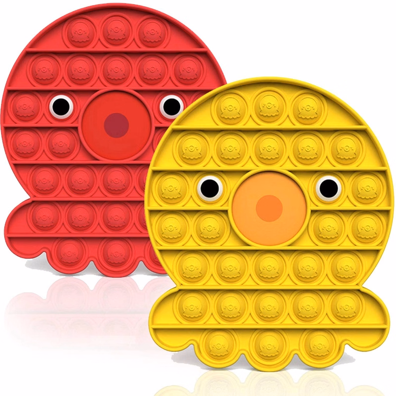 Octopus Silicone Anxiety Relief Stress Reliever Autism Toy