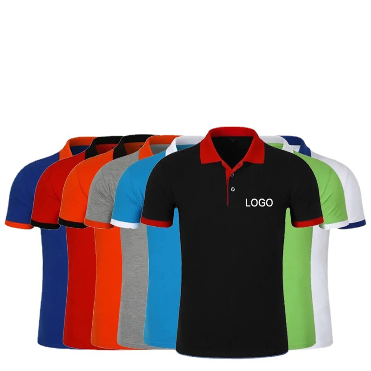Polo Shirts Quick Dry Short Sleeve Golf T Shirt 1