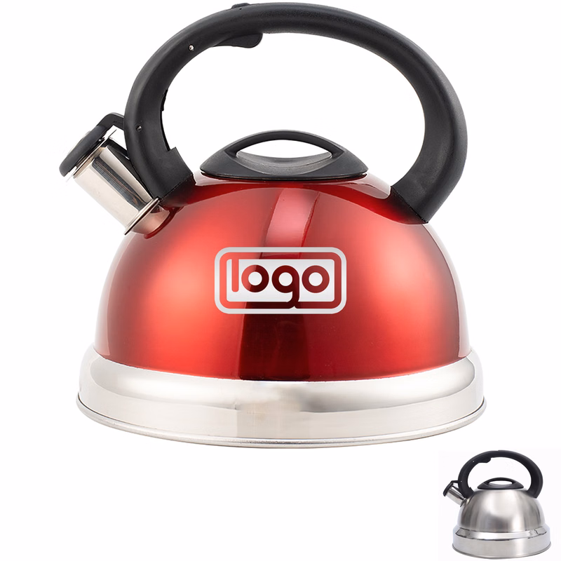 101oz Stainless Steel Blaring Flat Base Kettle
