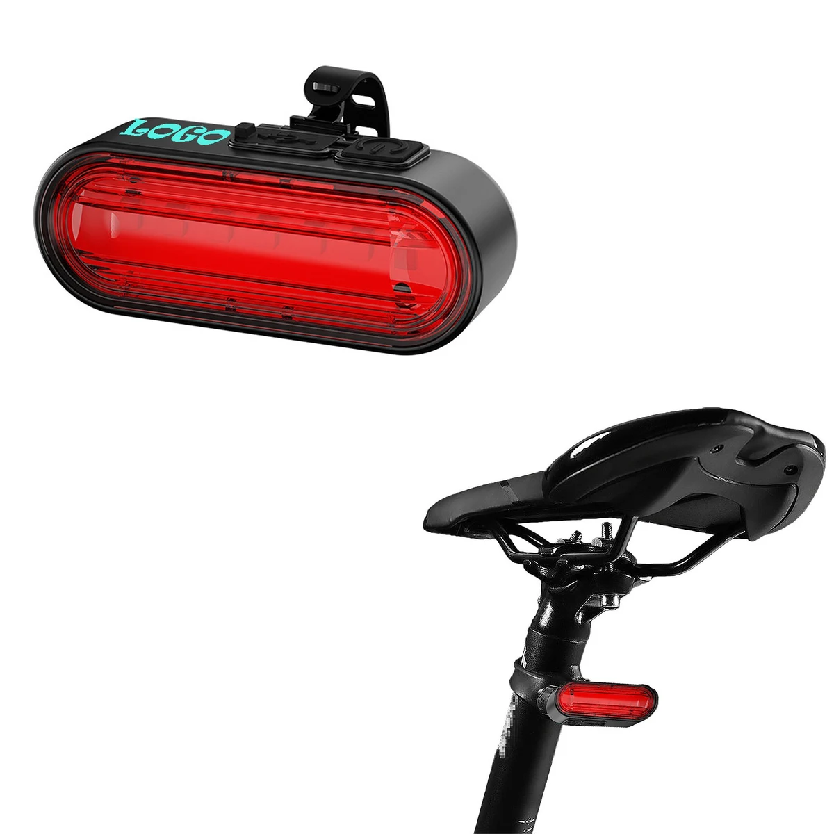 Mountain Bike Night Riding Rechargeable Tail Light 1