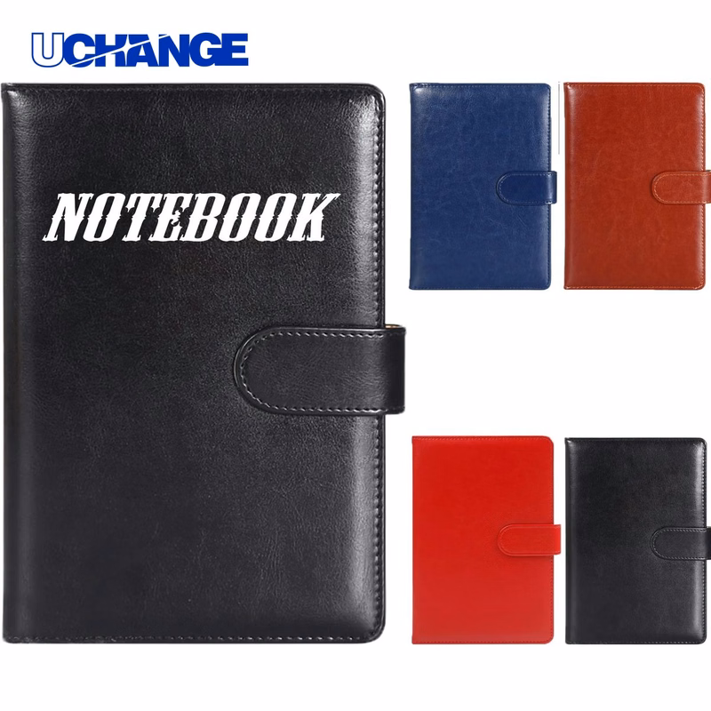 A5 PU Leather Notebook Journal with Magnetic Buckle