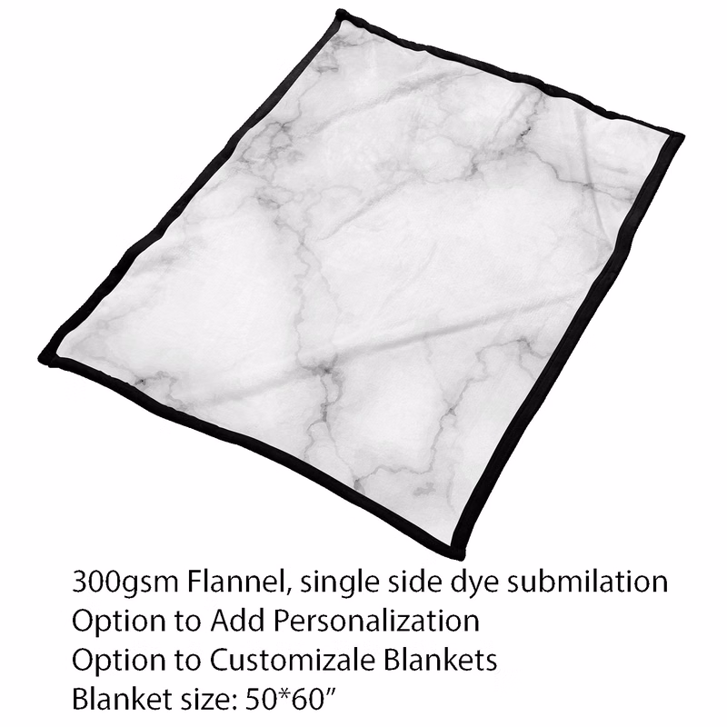 Flannel Dye Sublimation Blanket (50"X 60")