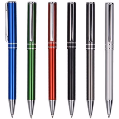 ALUMINUM BALL POINT PEN TWIST ACTION
