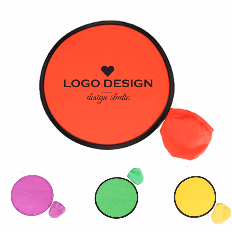 Foldable Flying Disc With Pouch