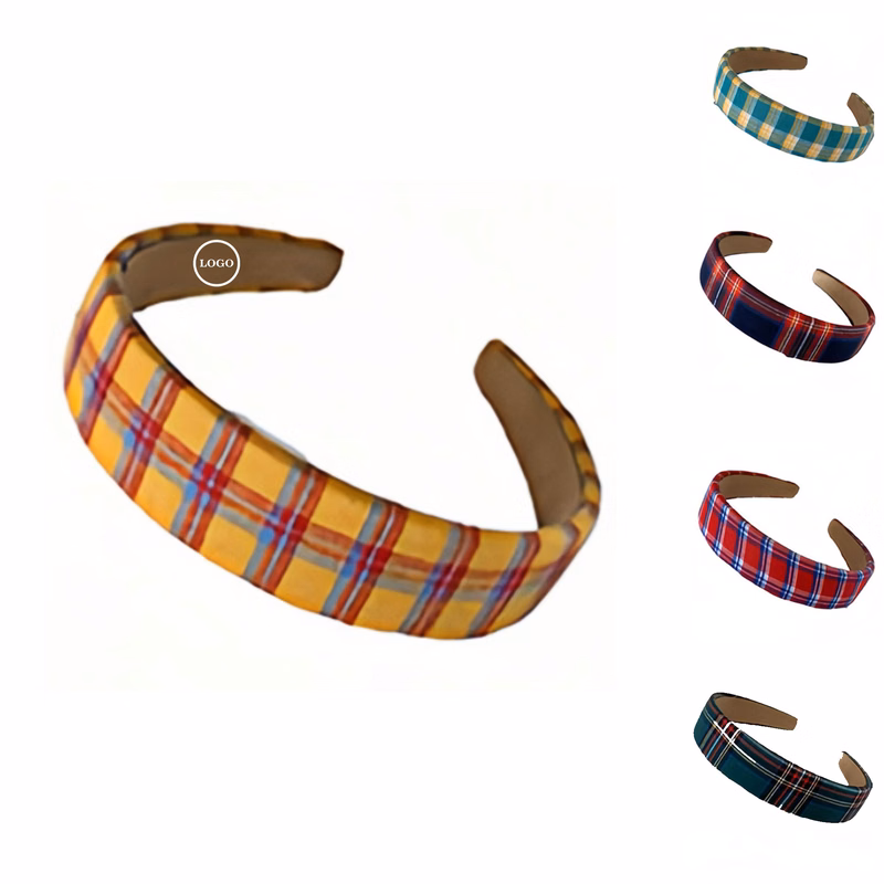 Stylish Checkered Fashion Hairband