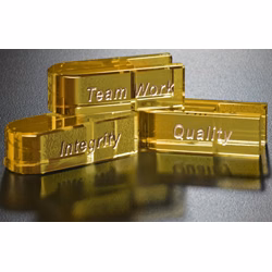Goal-Setter Block - Gold