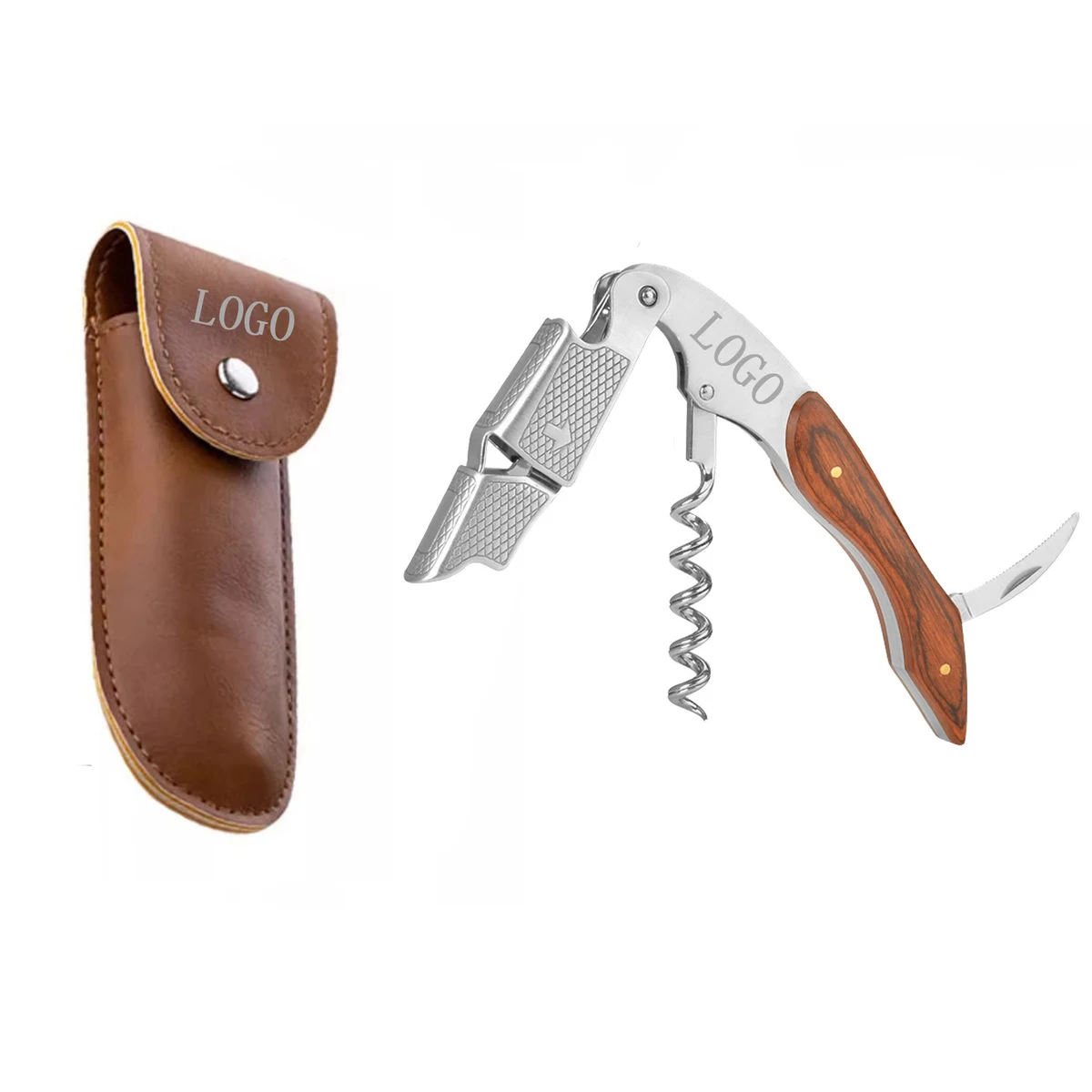 Multifunctional Wine Opener With Holster 1
