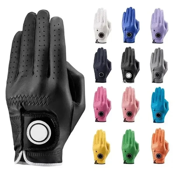 Wholesale Custom Leather Golf Gloves 1