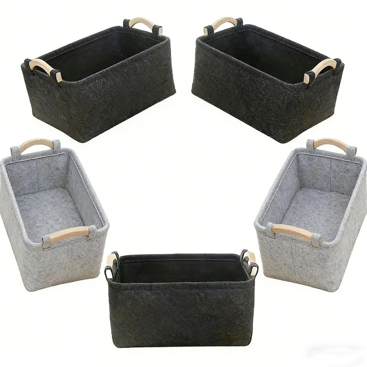 Felt Toy Storage Bin 1
