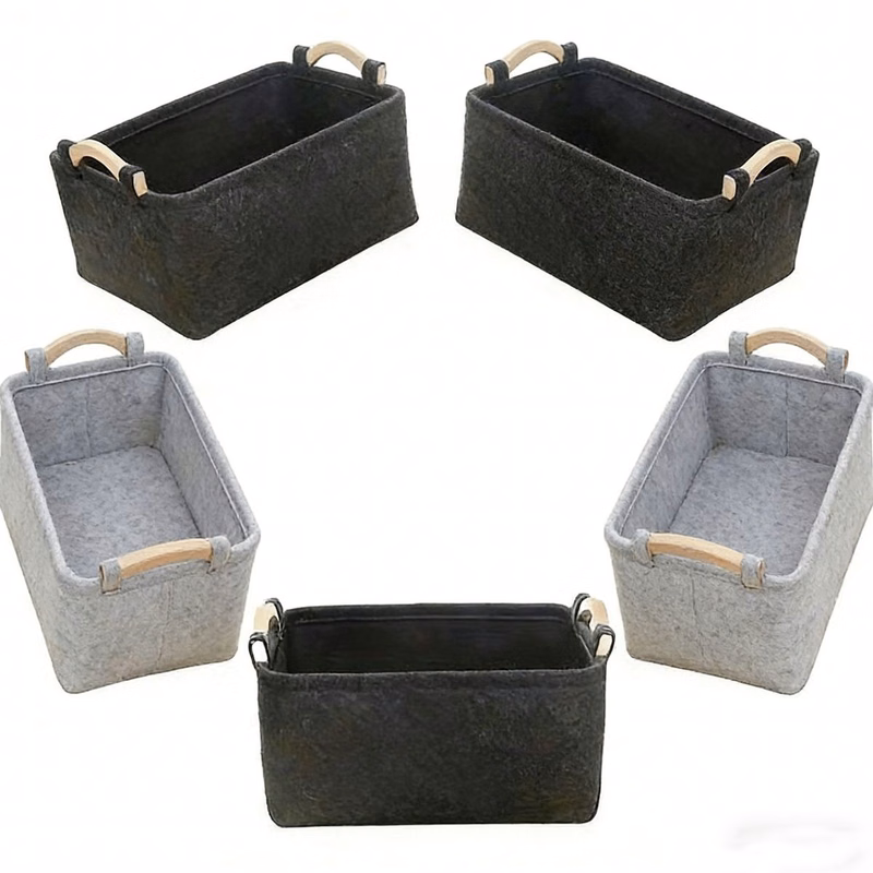 Felt Toy Storage Bin