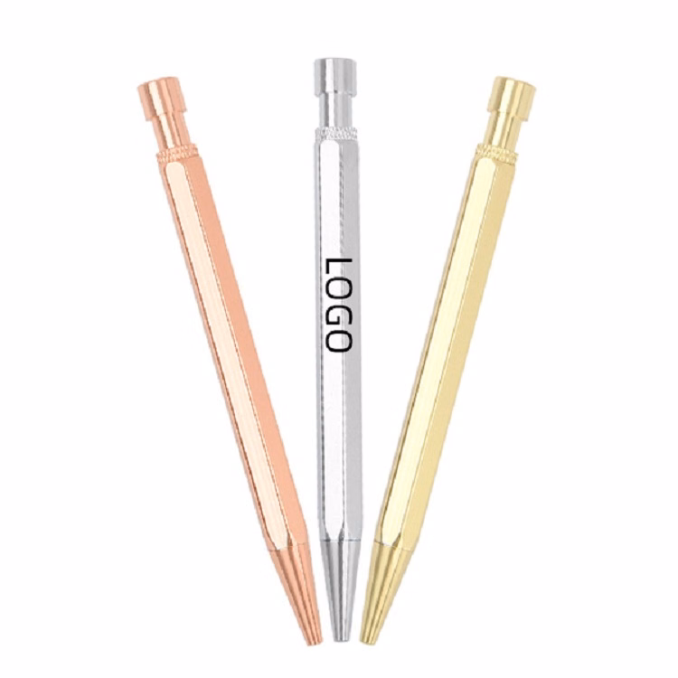 Click Action Plunger Shaped Ballpoint Pen