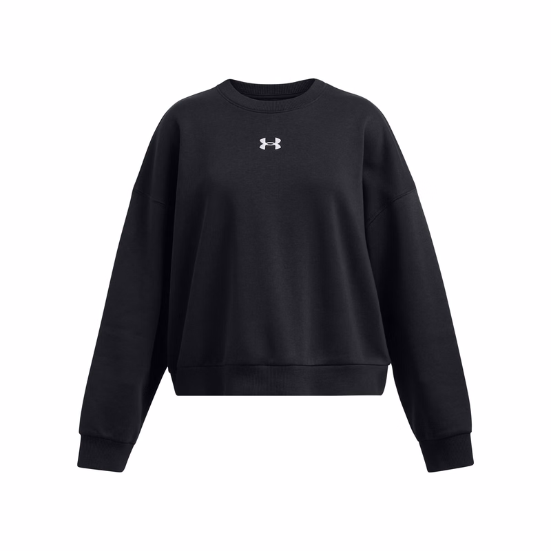 UA Rival Fleece Girls' Oversized Crew