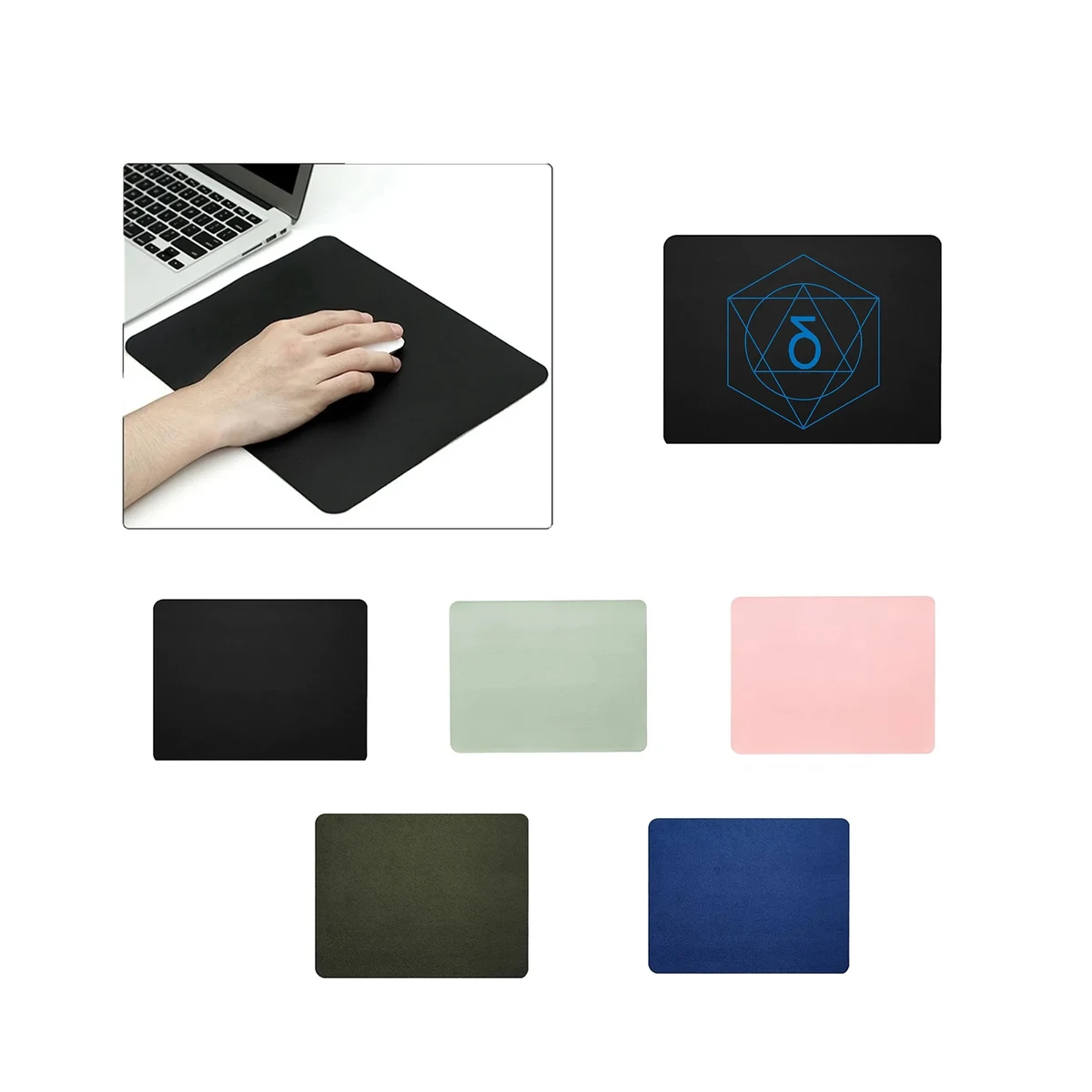Faux leather mouse pad 1