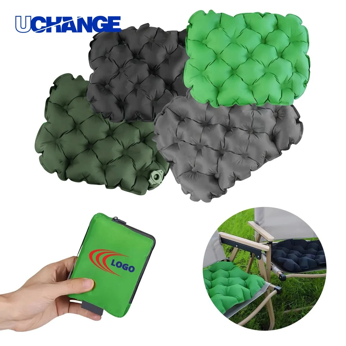 Outdoor Inflatable Folding Stadium Seat Cushion 1