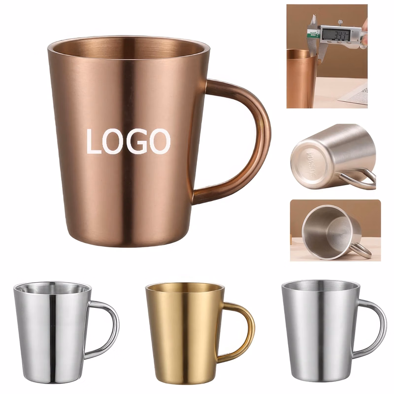 Double Wall Travel Coffee Mug