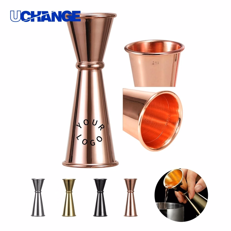 Stainless Steel Cocktail Jigger Tool 1oz 2oz for Bar Use