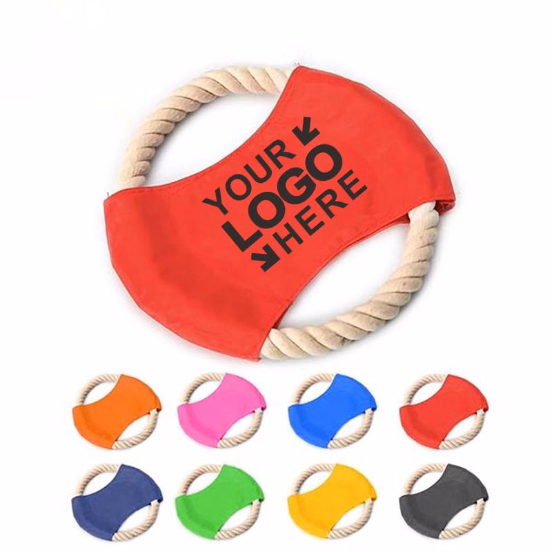 MOQ50Pcs Customized Toss N Chew Dog Disc