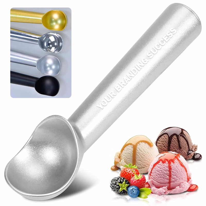 7" Aluminum Design Nonstick Anti-Freeze Ice Cream Spoon