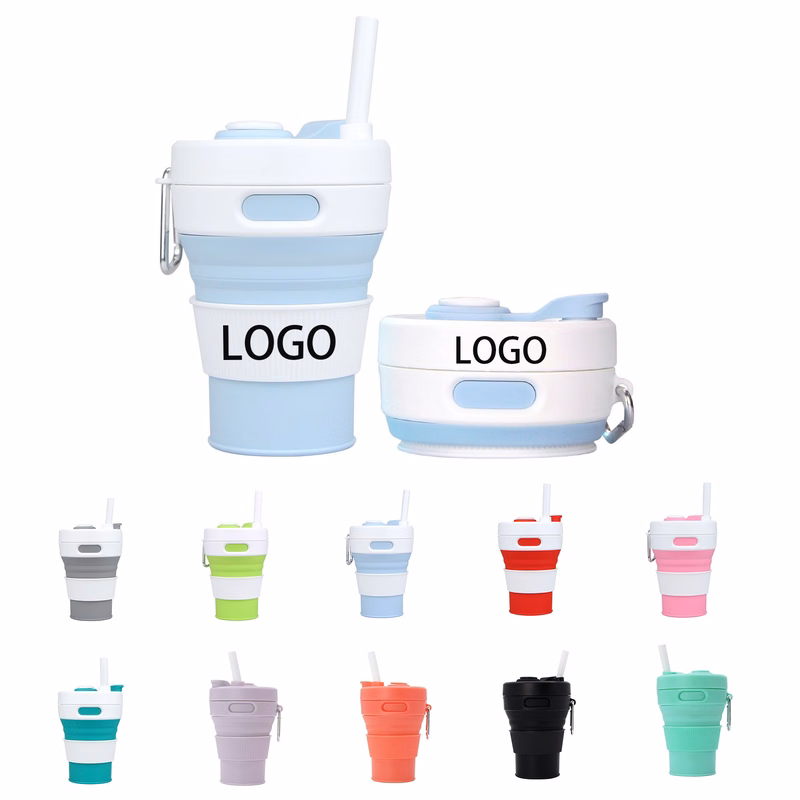 Foldable Straw Water Cup