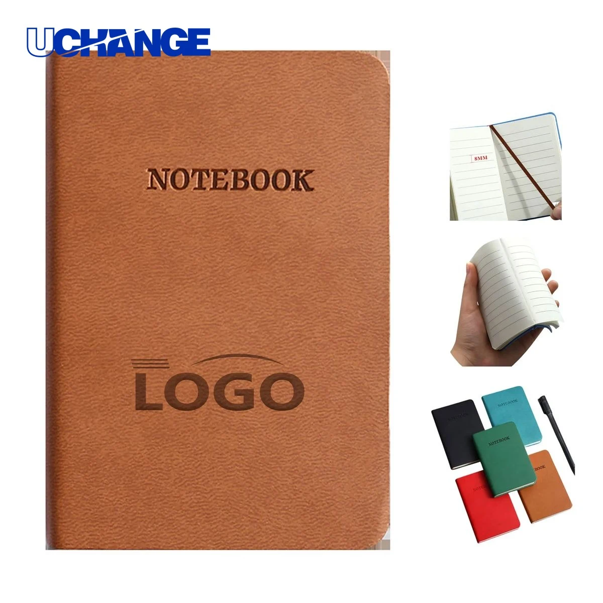 A7 Leather Pocket Notepad Journal 1