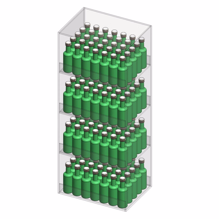 Acrylic Beverage Display - 4 Levels