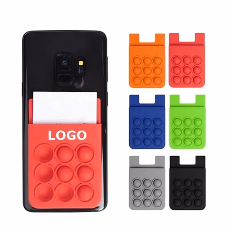 Multi-functional Bonded Cell Phone Card Holder