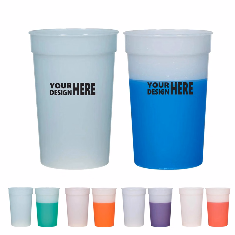 16 oz Cold Color Changing Stadium Cup