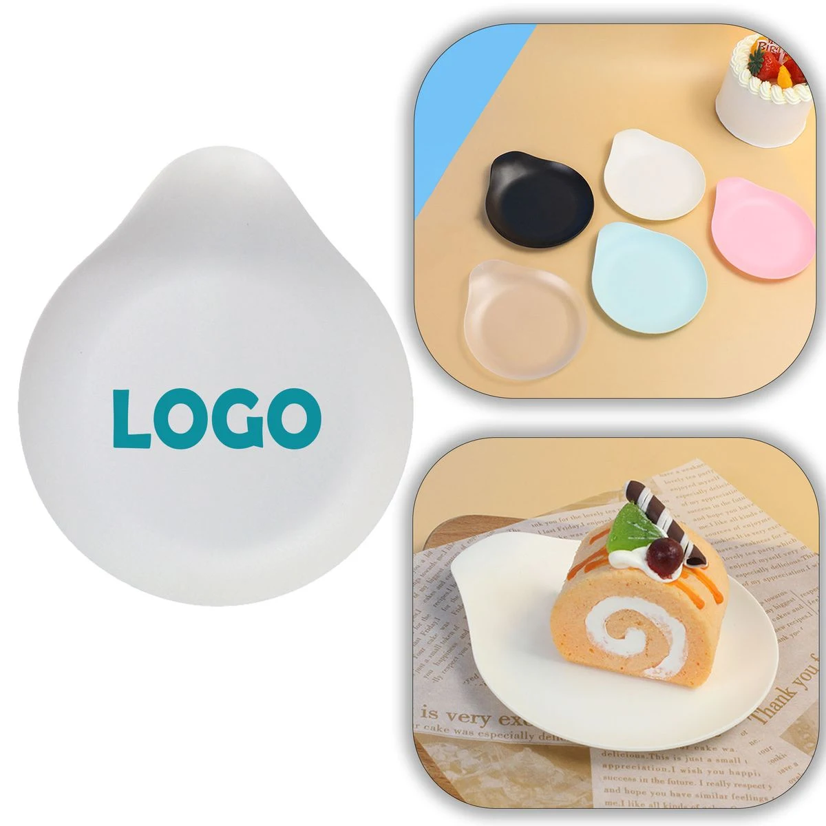 Disposable Plastic Cake Plate 1