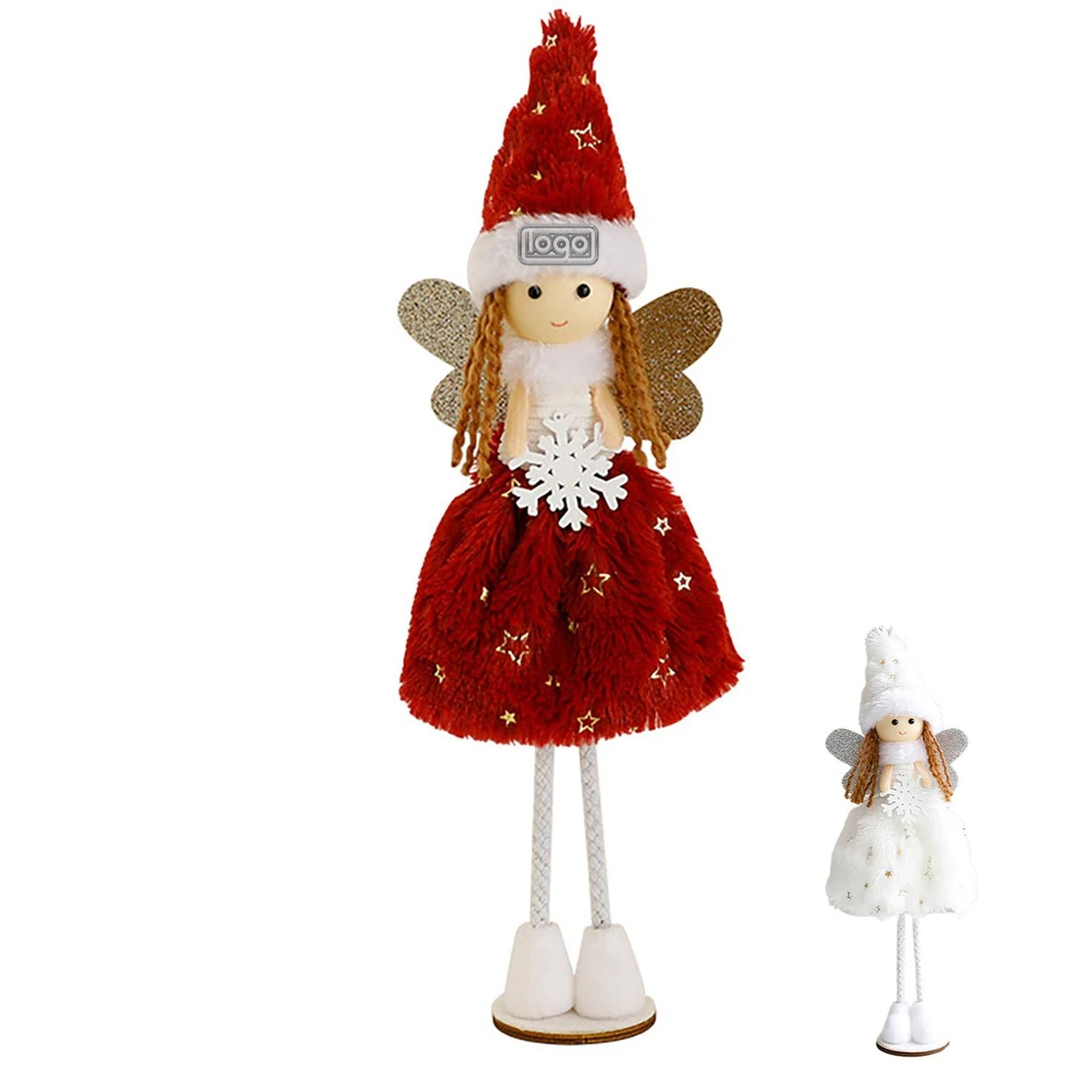 Cute Easter Plush Angel Doll Ornament 1