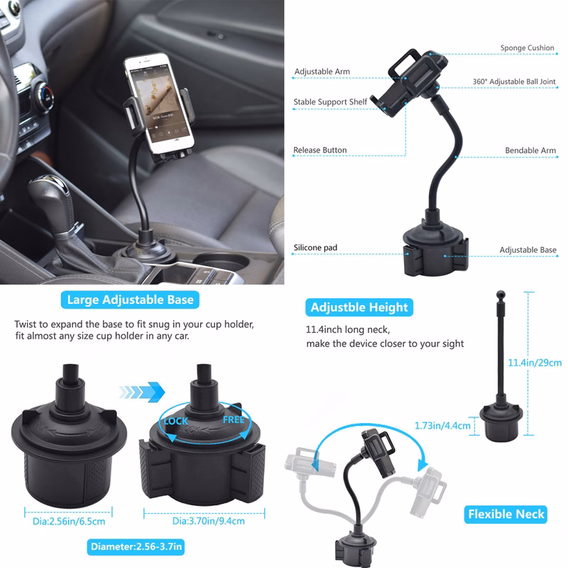 Universal 360 Degree Car Phone Mount