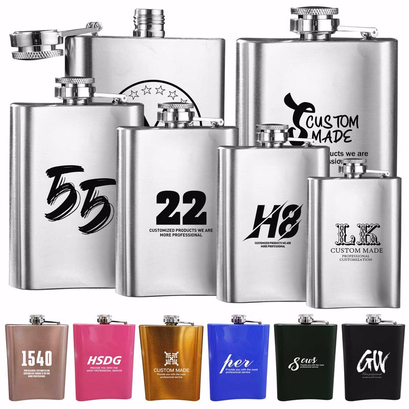 4 Oz Stainless Steel Hip Flask