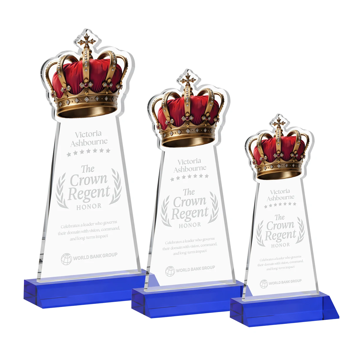 Crown Award - Blue 1