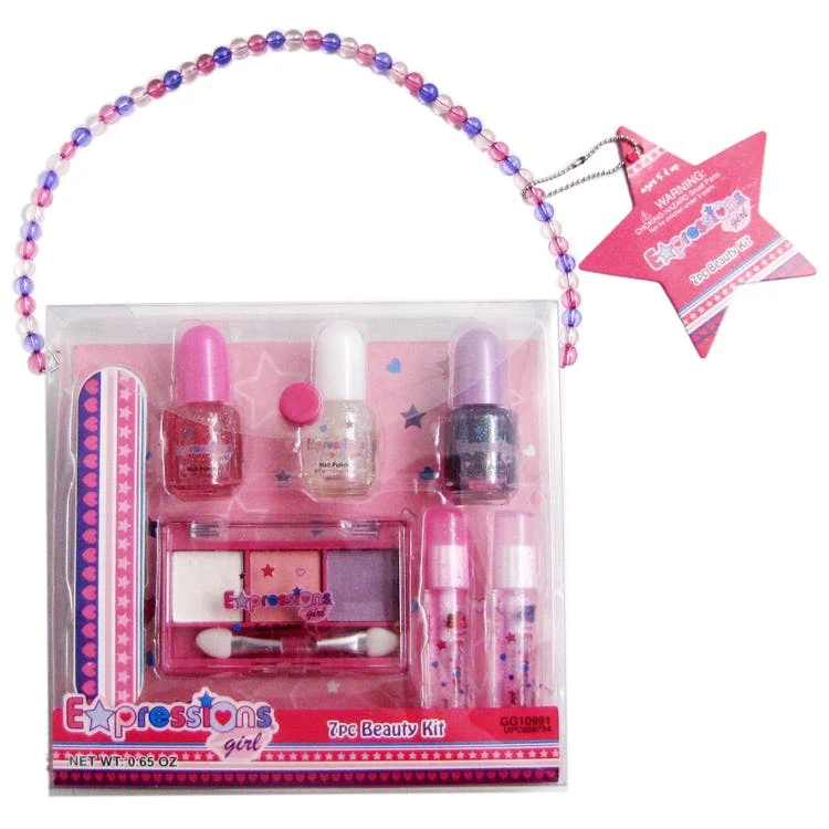 Girls' Mini Makeup Kits - 7 Pieces 5Y+ 1