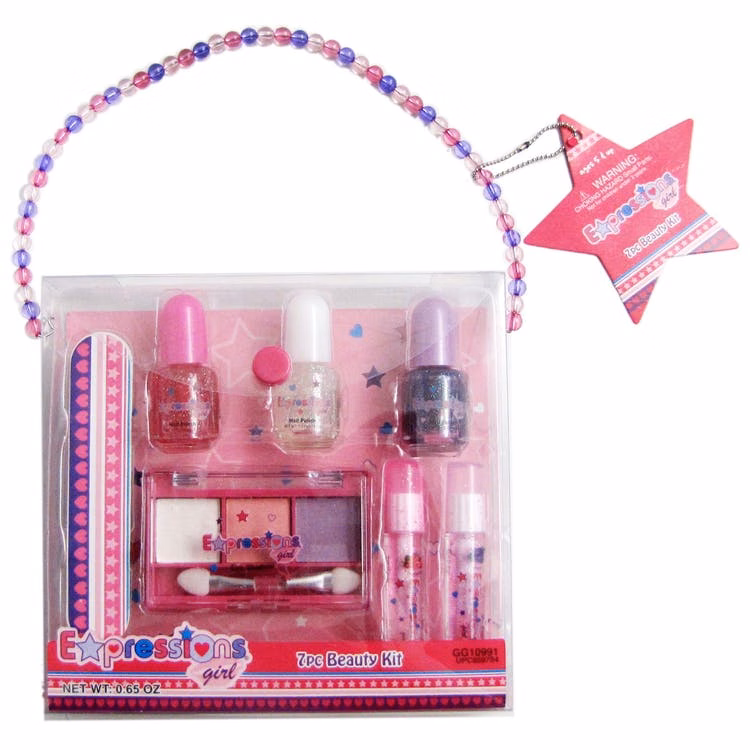 Girls' Mini Makeup Kits - 7 Pieces 5Y+