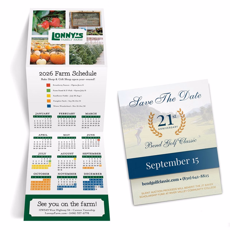 Custom Trifold Calendar