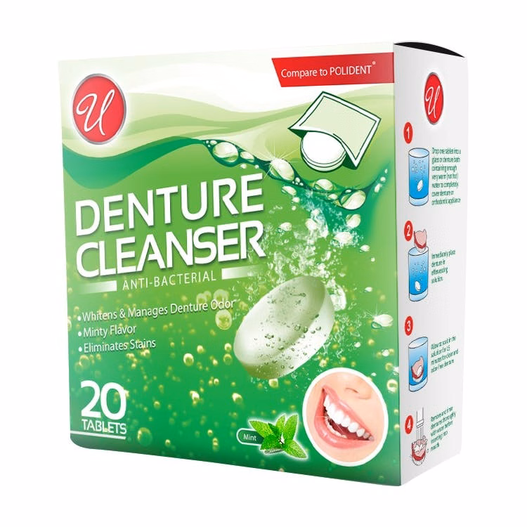 Denture Cleansers - Anti-Bacterial 20 Pack