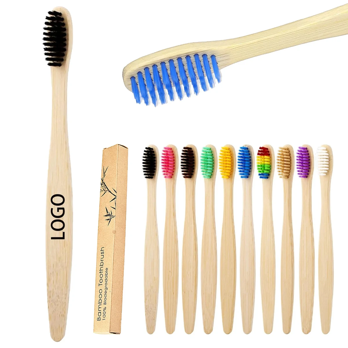 Bamboo Soft Bristle Toothbrush 1