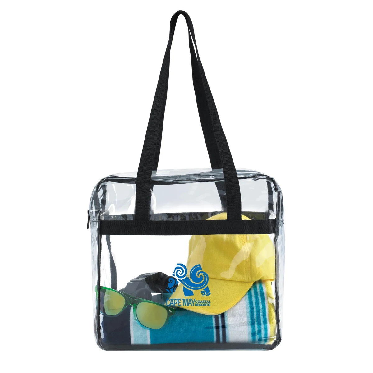 Good Value™ Clear Zippered Tote 1