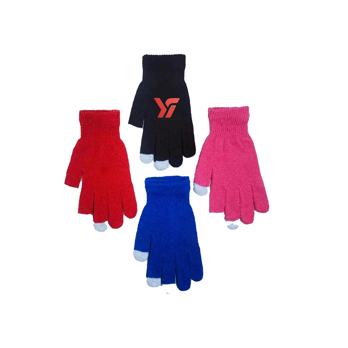 Soft Knitting Touch Screen Gloves for Winter 1