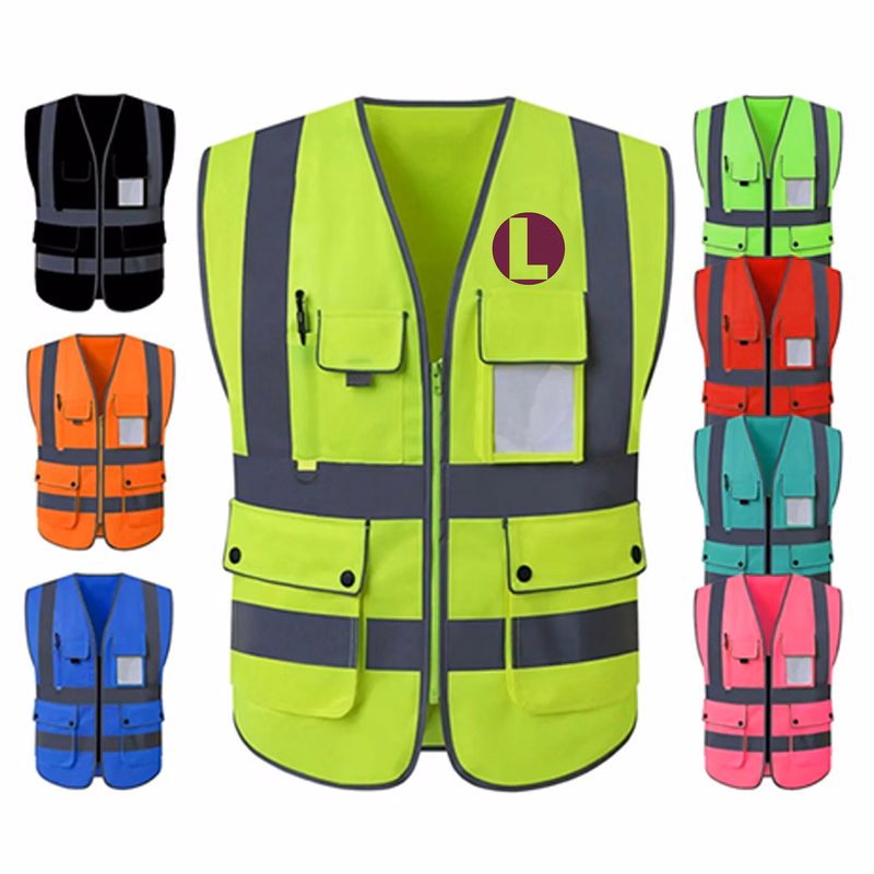 Reflective Vest Safety Workwear