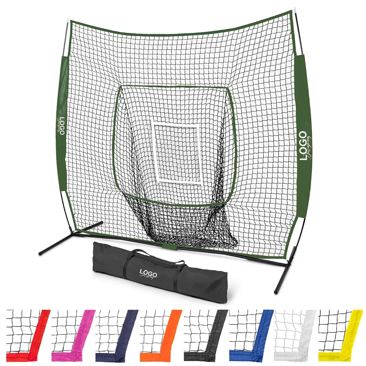7' x 7' Baseball & Softball Practice Hitting & Pitching 1