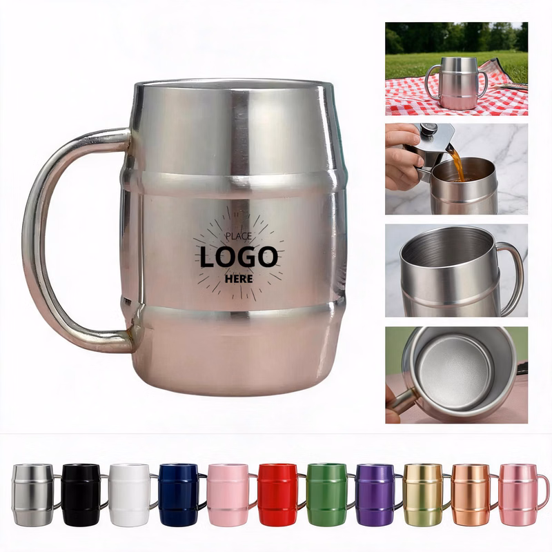 Food Grade Custom Logo Stainless Steel Cup